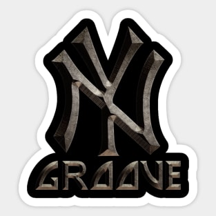 New York Groove 3D Sticker